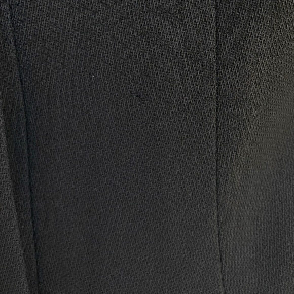 CHANEL | 93A Women’s Wool/Silk Black Double-Breasted Gold Button Jacket-Size 42 - Picture 11 of 15